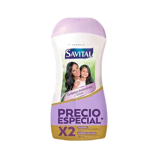 Shampoo Hialuronico 510ml Savital+Acond 490 Ml