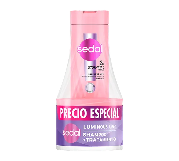 Shampoo Luminous 340 Ml Sedal+Tratamiento 340 Ml