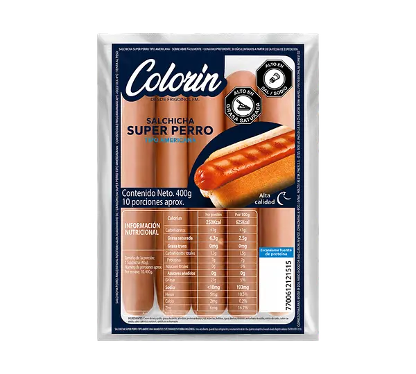 Salchicha Perro Colorin