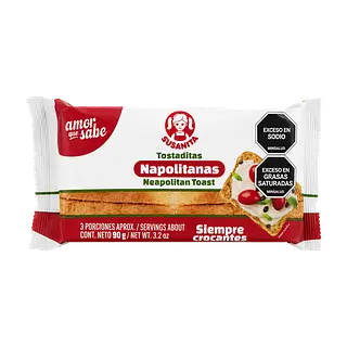 Tostada Napolitano Susanita