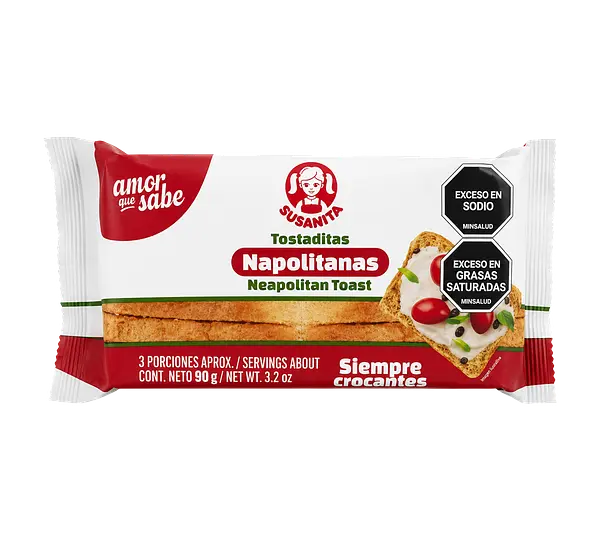 Tostada Napolitano Susanita