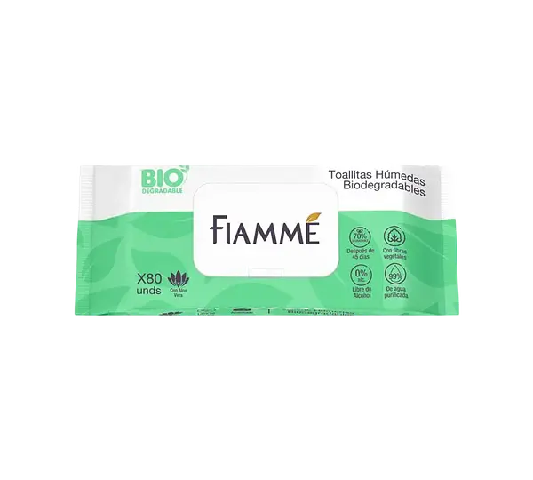 Toallitas Desmaquilladoras Aloe Vera Fiamme