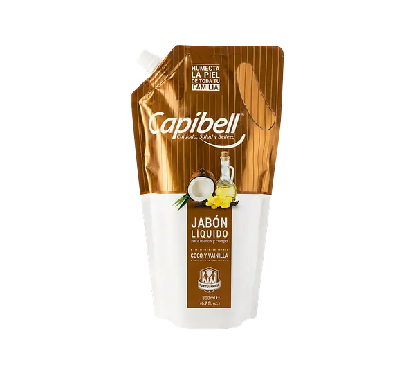 Jabón Líquido Coco Capibell