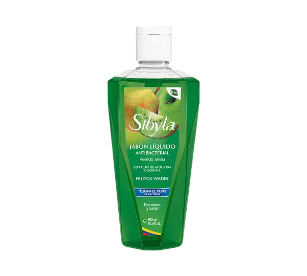 Jabón Líquido Frutos Verdes Sibyla