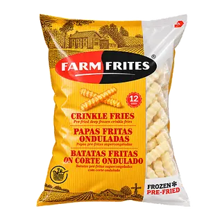 Papa Congelada Rizada Farm Friters