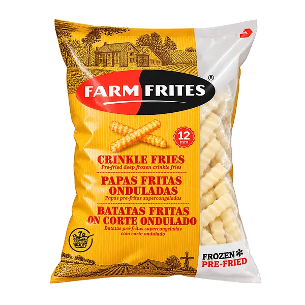Papa Congelada Rizada Farm Friters