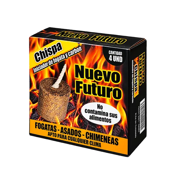 Chispa Iniciador De Fogata Y Carbón Nuevo Futuro