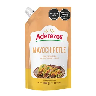 Salsa Mayo Chipotle Aderezos 1000 Gr Doypack