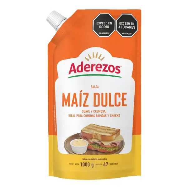 Salsa Maiz Dulce Aderezos 1000 Gr Doypack