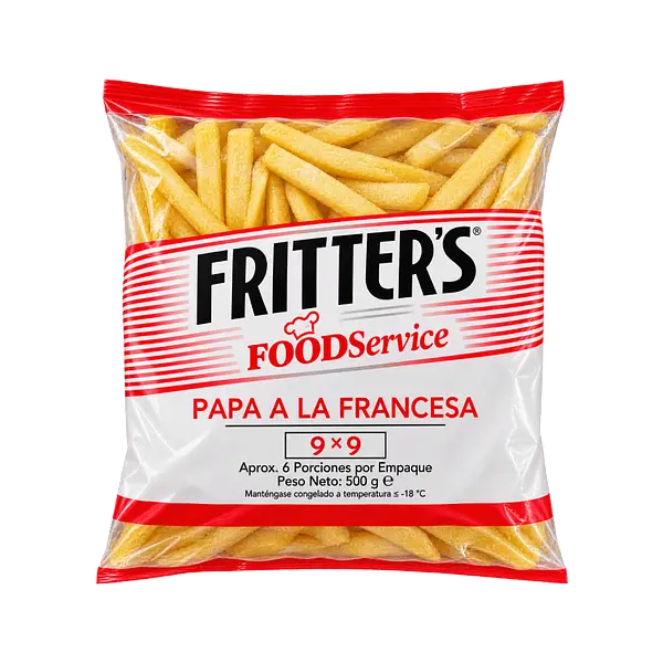 Papa Congelada 9x9 Fritters