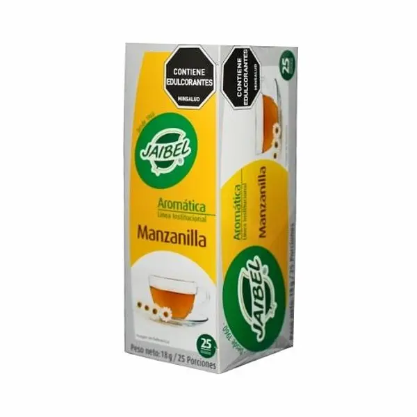 Aromatica Manzanilla Jaibel Institucional 25 Sobres