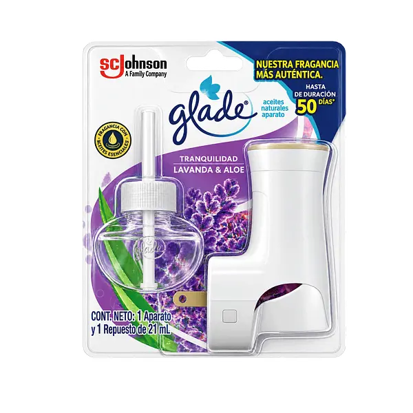 Ambientador Lavanda Glade 21 Ml Und Electrica