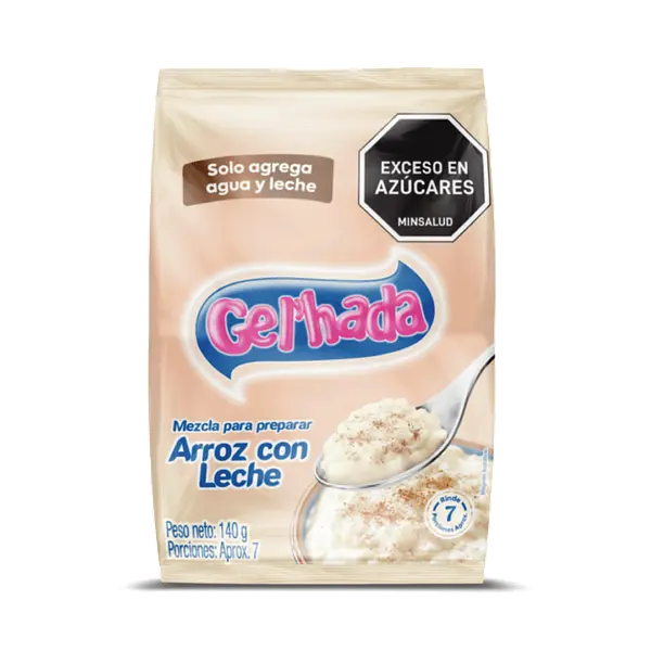 Arroz Leche Gelhada Bolsa