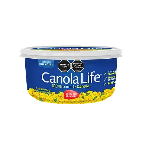 Margarina Esparcible Con Aceite Canola Campi 454 Gr