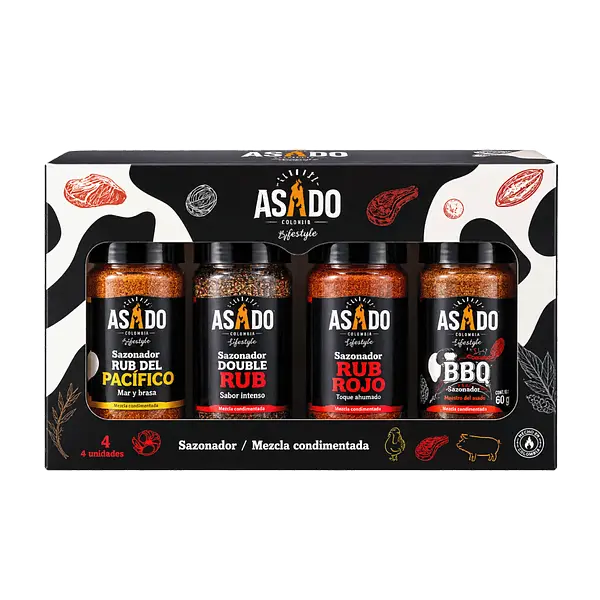Condimento Sazonador Club Del Asado Caja