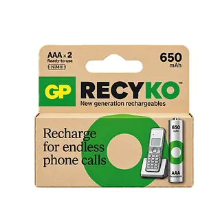 Pila Recargable Gp Aaa (Pequeña)