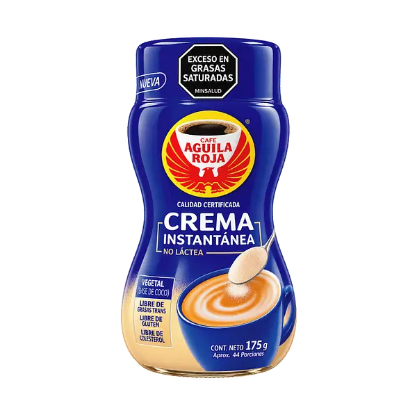 Crema Instantánea En Polvo Águila Roja Tarro
