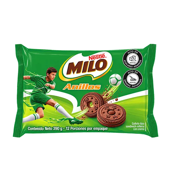 Galleta Anillos Milo Nestle