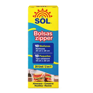 Bolsa Hermetica El Sol Caja
