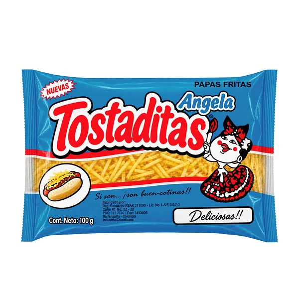 Papitas Fritas Natural Angela Paquete