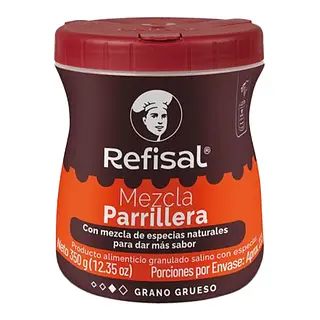 Sal Parrillera Mezcla Refisal Tarro