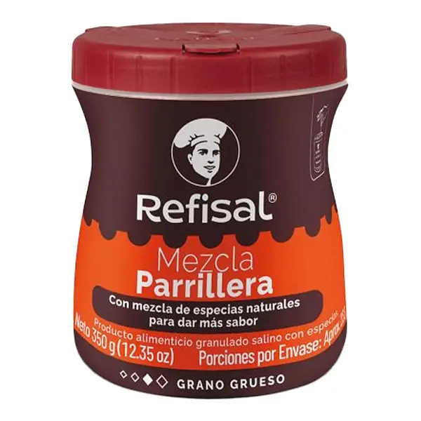 Sal Parrillera Mezcla Refisal Tarro