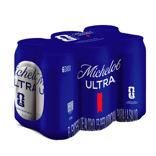 Cerveza Michelob Ultra 269 Cc Sixpack Lata