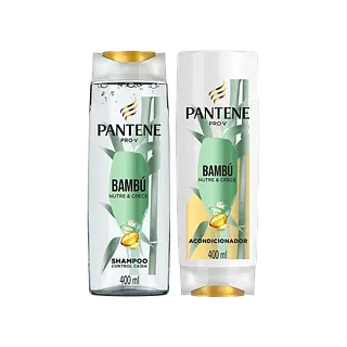 Shampoo Bambú + Acondicionador Pantene