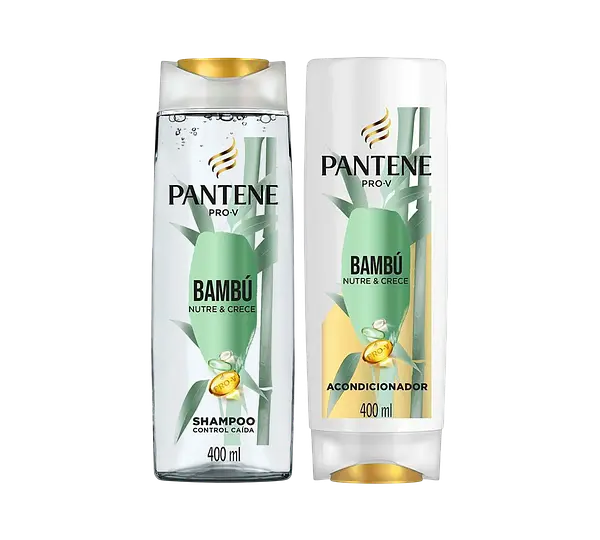 Shampoo Bambú + Acondicionador Pantene
