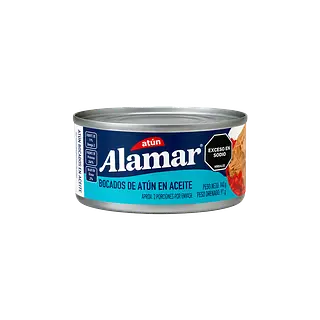 Atún Bocados Aceite Alamar