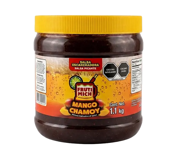 Salsa Escarchador Mango Chamoy Fruit Mich Tarro