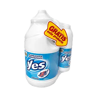 Blanqueador Yes 3800 + 450 Ml Garrafa