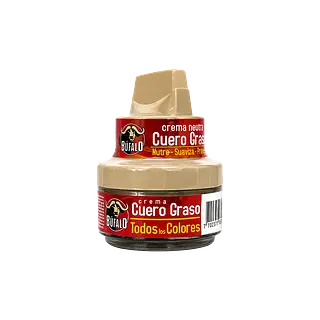 Betun Crema Neutra Cuero Graso Bufalo Lata