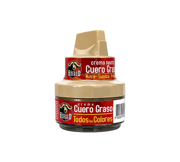 Betun Crema Neutra Cuero Graso Bufalo Lata