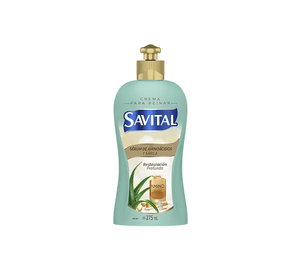 Crema Peinar Aminoacidos Savital Tarro