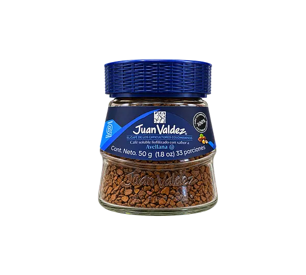 Café Avellana Juan Valdez Frasco