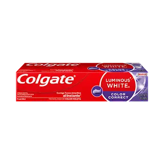 Crema Dental Lumious White Colgate Caja