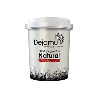 Yogurt Griego Sin Dulce Dejamu Tarro