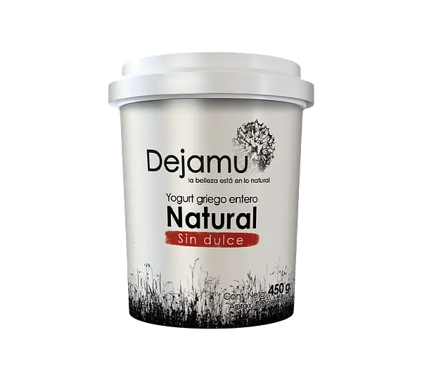 Yogurt Griego Sin Dulce Dejamu Tarro