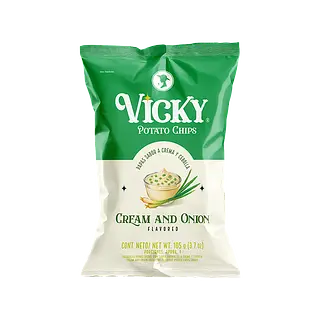 Pasabocas Papas Crema Y Cebolla La Victoria