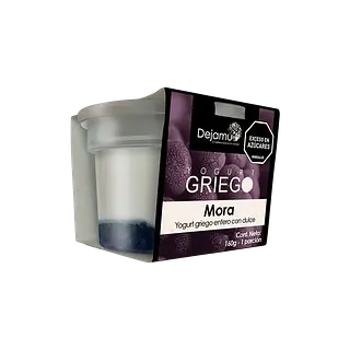 Yogurt Griego Dulce Mora Dejamu Pote