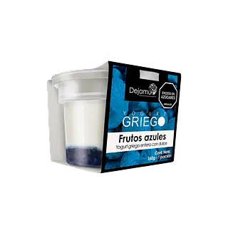 Yogurt Griego Dulce Frutos Azules Dejamu Pote