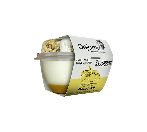 Parfait Griego Sin Dulce Maracuya Dejamu Pote