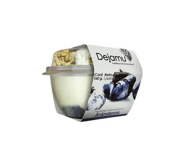 Parfait Griego Dulce Arándanos Dejamu Pote