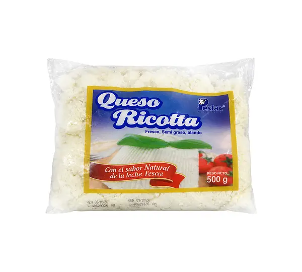 Queso Ricotta Peslac Bolsa