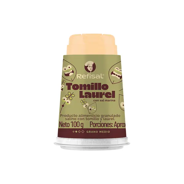 Sal Tomillo Y Laurel Refisal 100 Gr Salerito