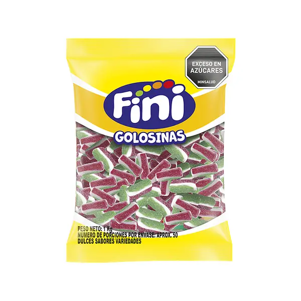 Gomas Sandia Mini Fini Bolsa