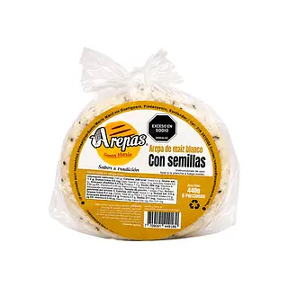 Arepa Semillas Santa María Paquete