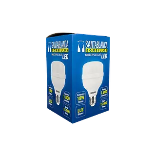 Bombillo Led Santablanca 18 W