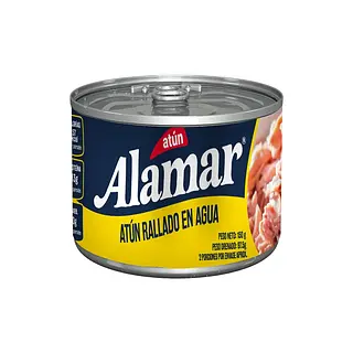 Atun Rallado Agua Amarillo Alamar Duopack